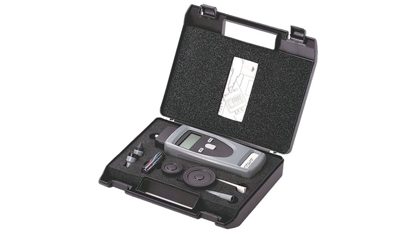 RS PRO Tachometer Best Accuracy ±0.02 % - With RS Calibration Contact, Non Contact LCD 99999rpm