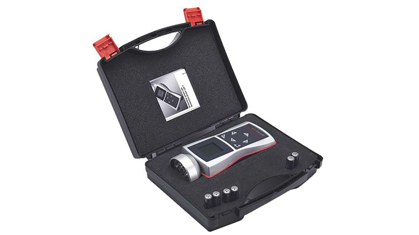 RS PRO Stroboskop, max. ±0,02 %, Weiße LED, 30U/min /300000U/min, 30fp/min, DKD/DAkkS-kalibriert