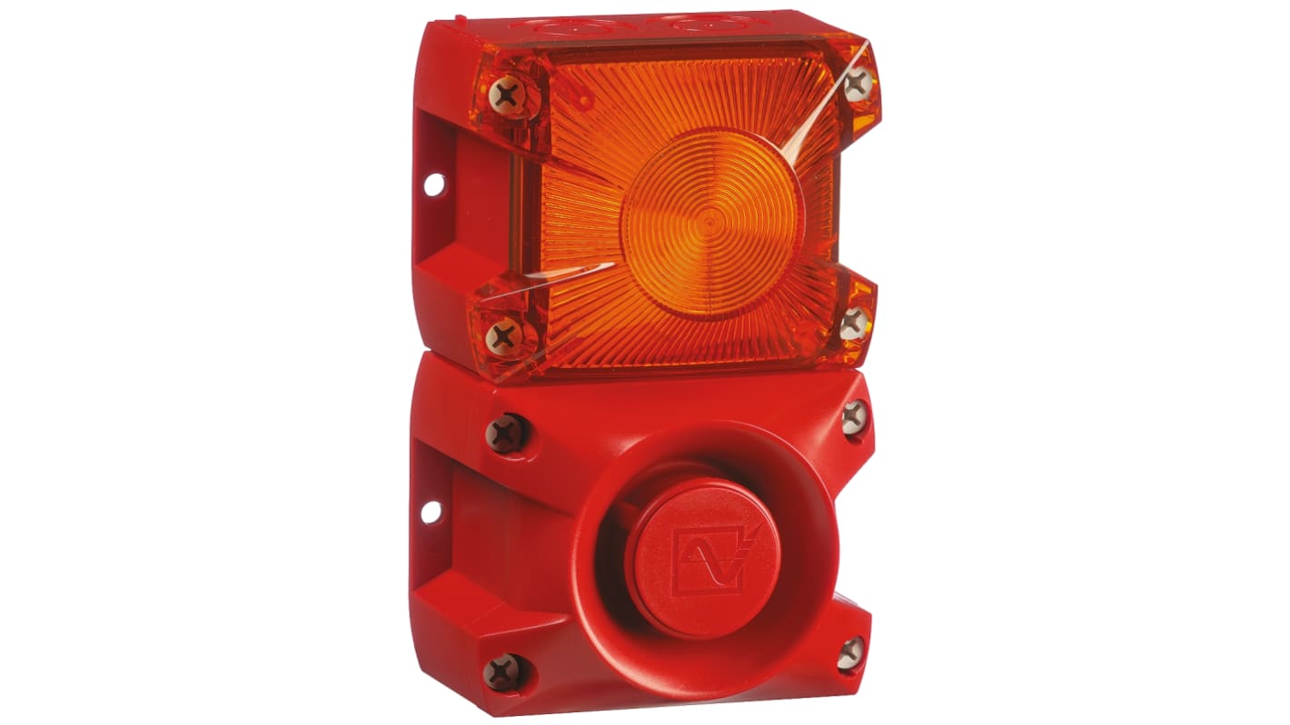 Pfannenberg PA X 1-05 Xenon Blitz-Licht Alarm-Leuchtmelder Orange, 24 V dc