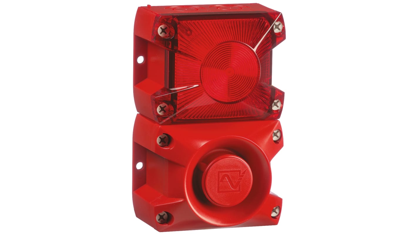 Pfannenberg PA X 1-05 Xenon Blitz-Licht Alarm-Leuchtmelder Rot, 230 V ac