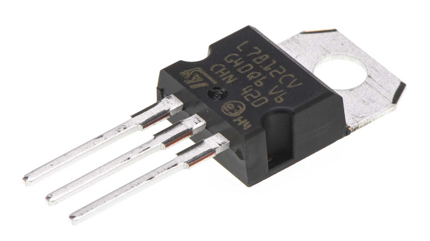 STMicroelectronics 线性稳压器, 输出12 V, TO-220封装, 最大输出1.5A, 通孔