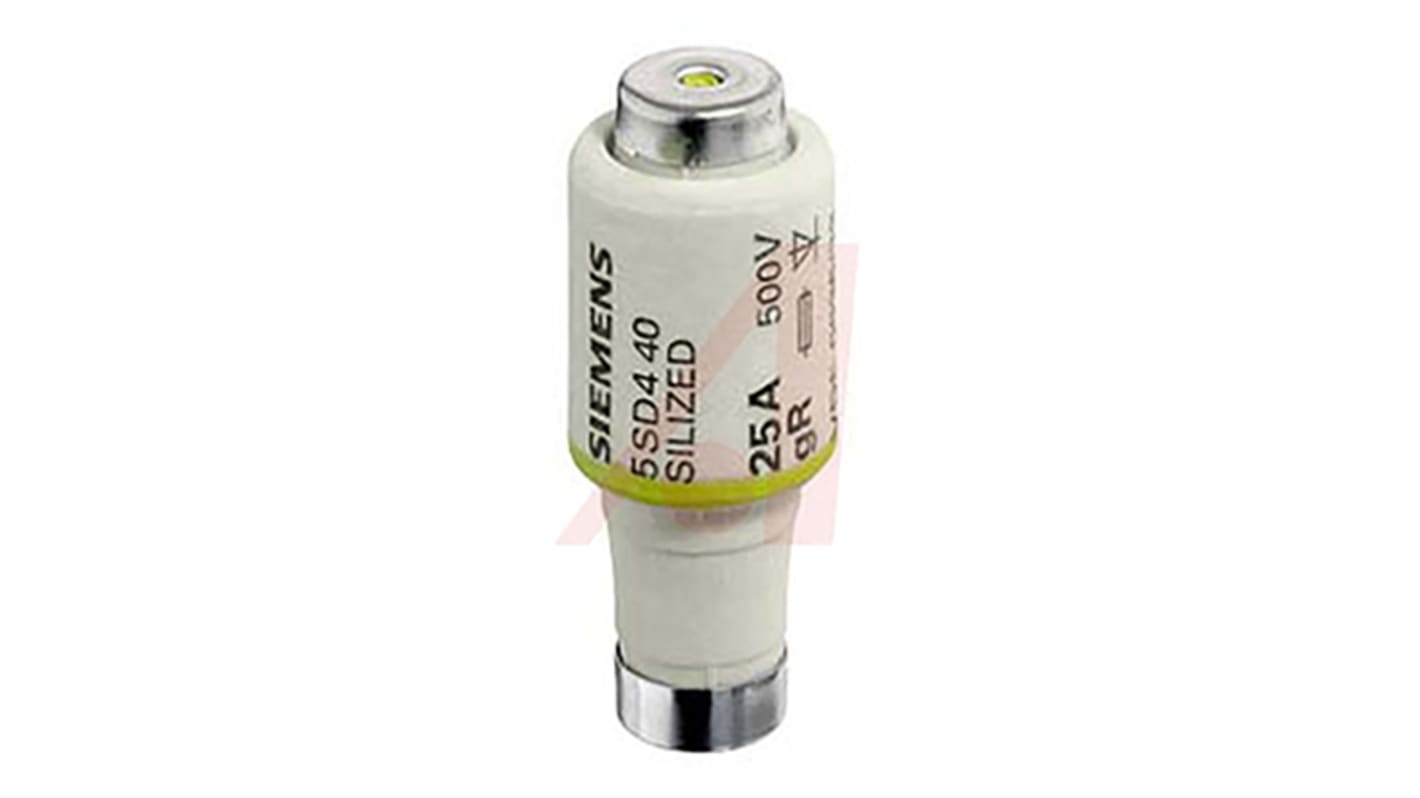 Siemens ボトルヒューズ 25A 500V ac/dc DII