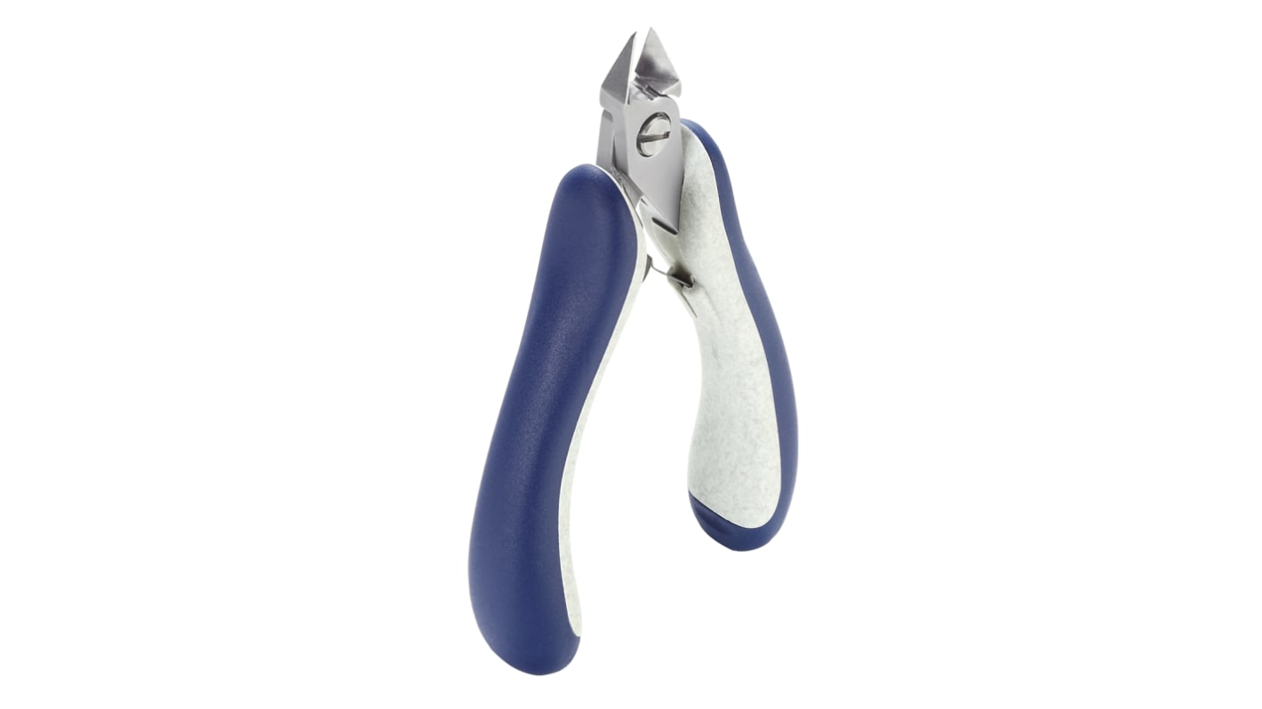 ideal-tek 侧剪钳, 125 mm总长, 12.5mm钳口, 最大切割1.6mm, 钢制