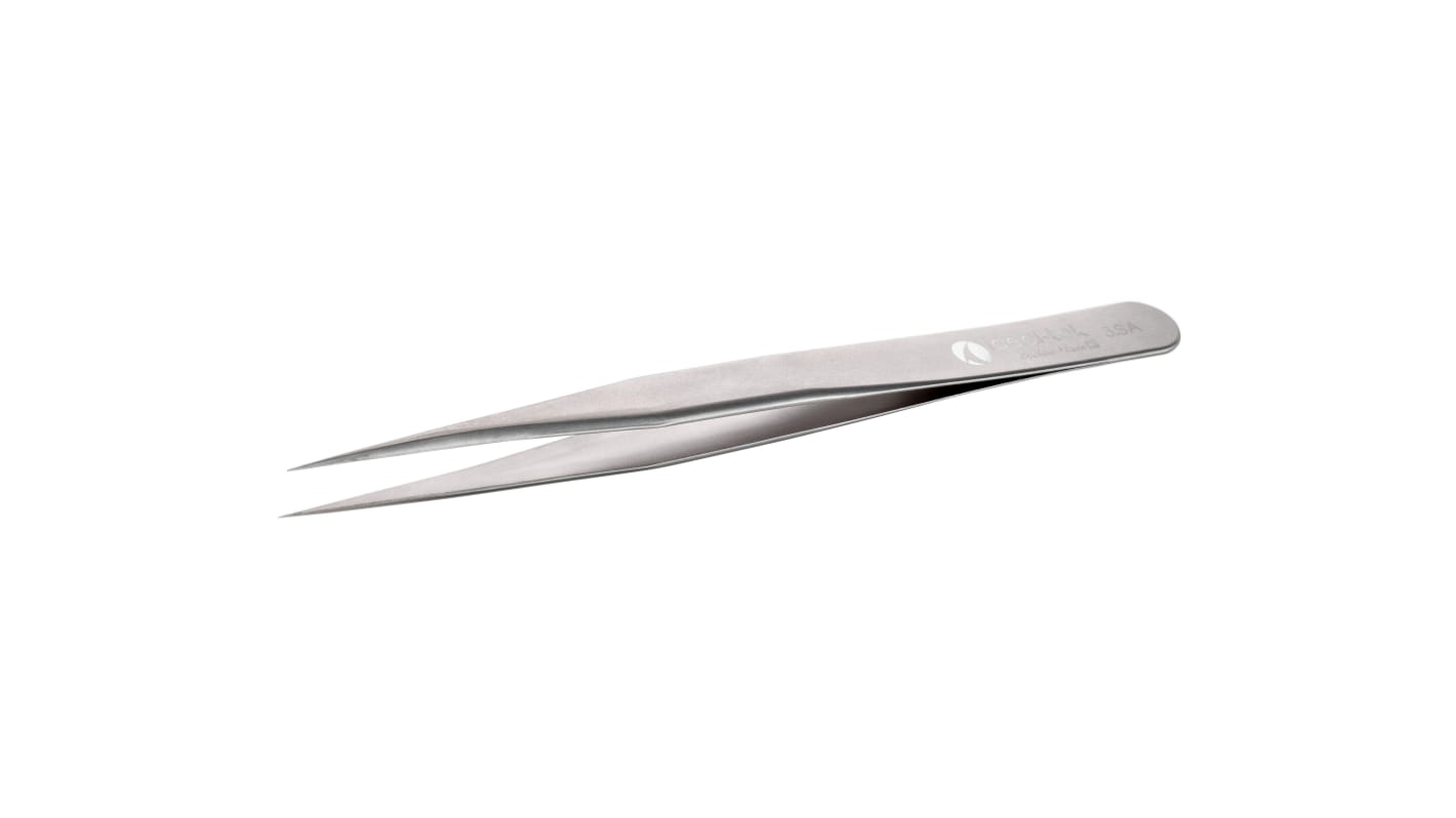 ideal-tek 120 mm, Stainless Steel, Very Sharp, Tweezers