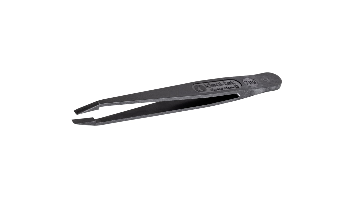ideal-tek, Pincetter, PA66/CF30 (spids), plast (hus), Fin, flad, Ja, Længde: 115 mm