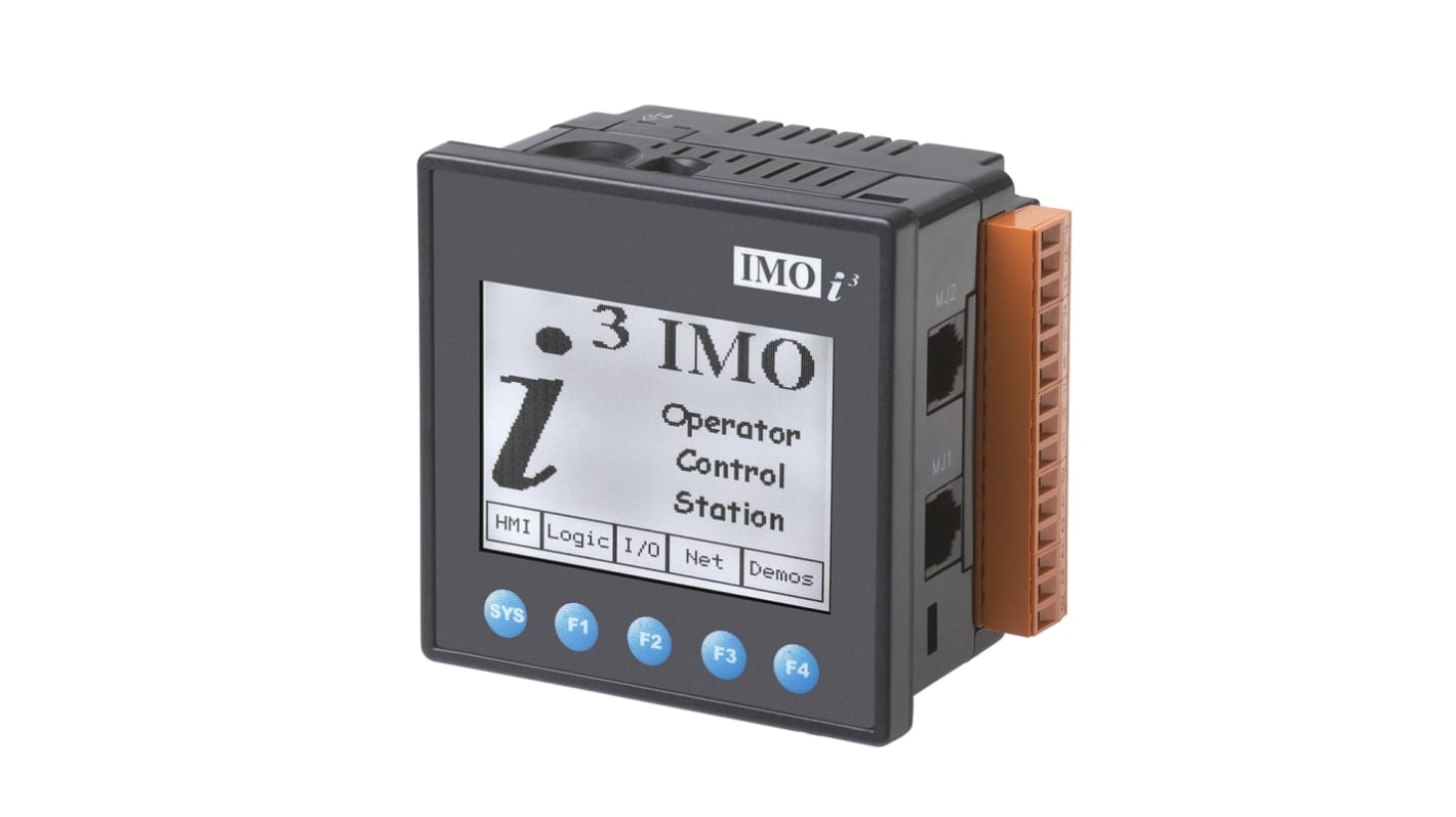 Rs-Online CPU PLC IMO i3B ingressi: 2 (analogico) 24 (digitale) uscite: 16 (Digitali) 2 (ingresso analogico) 24/16