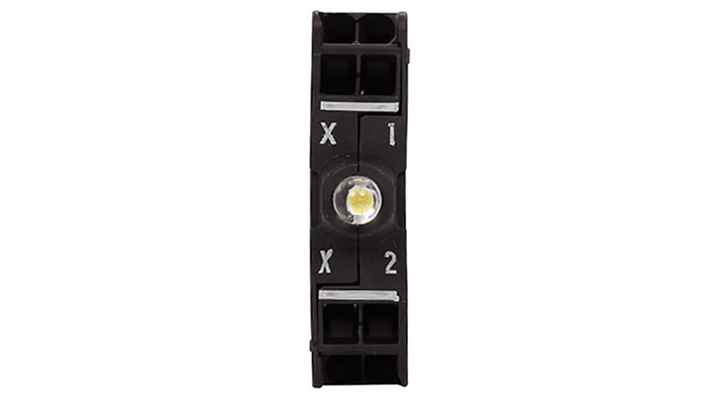 Eaton M22 Drucktaster-Kontaktblock Anzeigenblock LED, 12 → 30V ac/dc Schraubanschluss