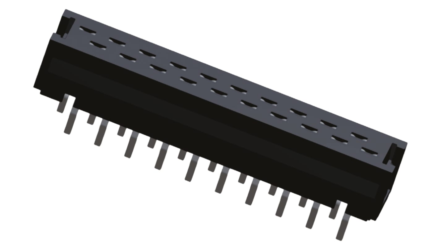 TE Connectivity 20-Way IDC Connector Plug Through Hole Mount, 2-Row
