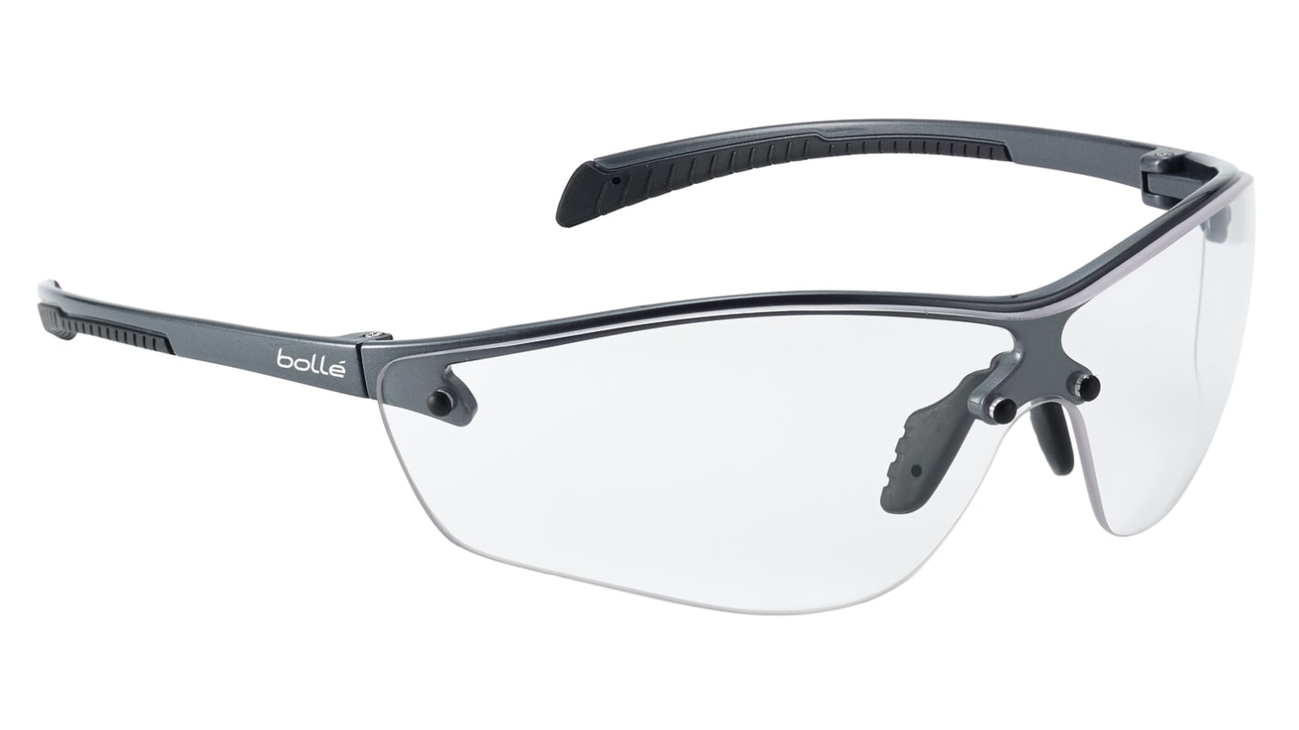 Occhiali anti appannamento Bolle Safety SILIUM+ con lenti col. Trasparente, Protezione UV, Resistenti ai graffi