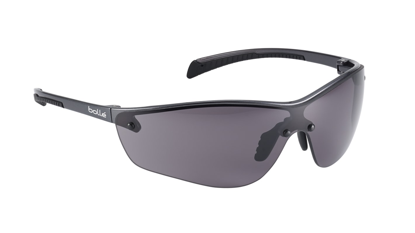 Bolle Safety SILIUM+ Schutzbrille Linse Rauch, kratzfest,