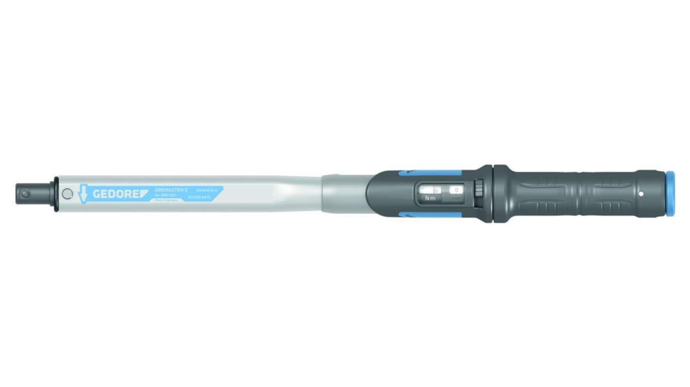 Gedore DMZ 100 Click Torque Wrench, 20 → 100Nm, Round Drive, 16mm Insert