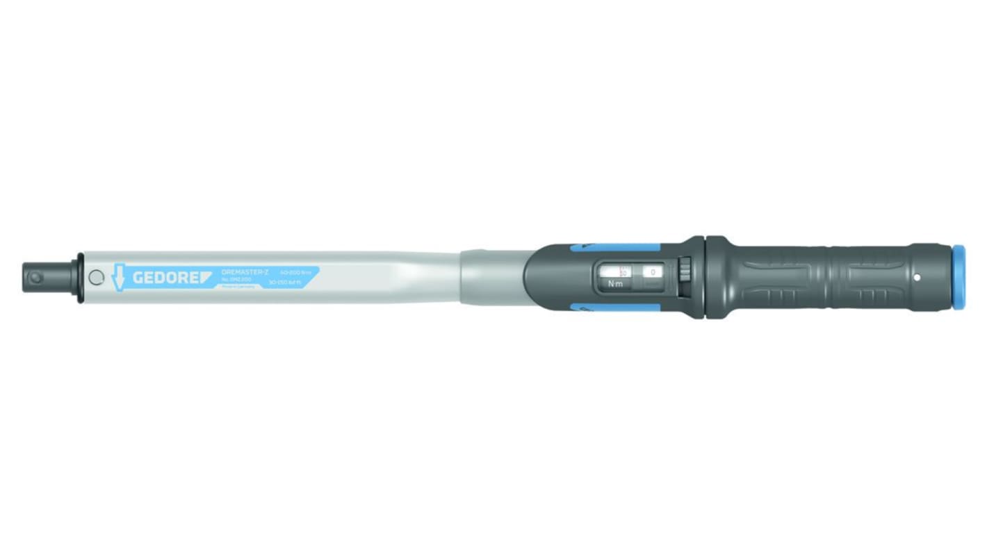 Klucz dynamometryczny zapadkowy 60 → 300Nm Gedore Kwadratowy ±3% 16mm