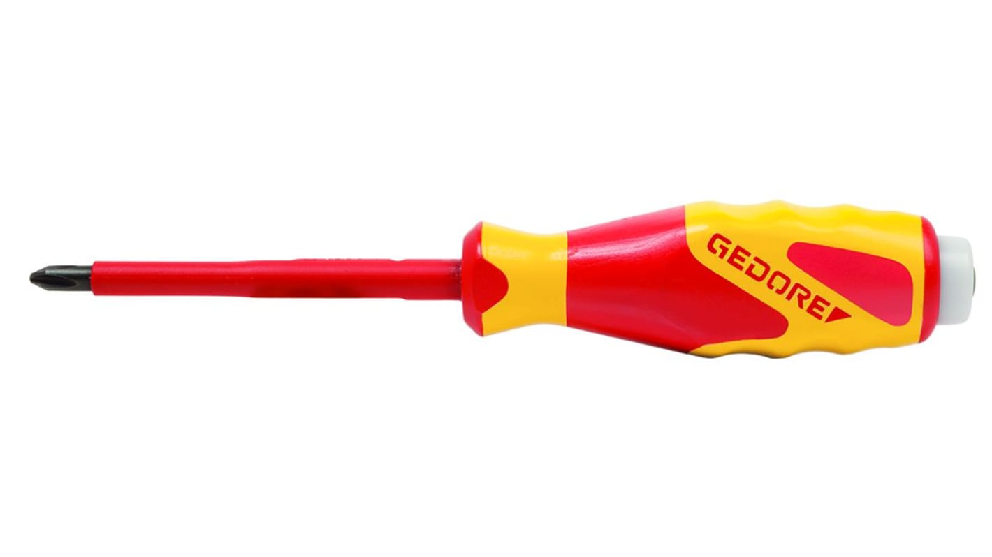 Gedore Mains Test Screwdriver with Magnetic Field, Voltage Indicator