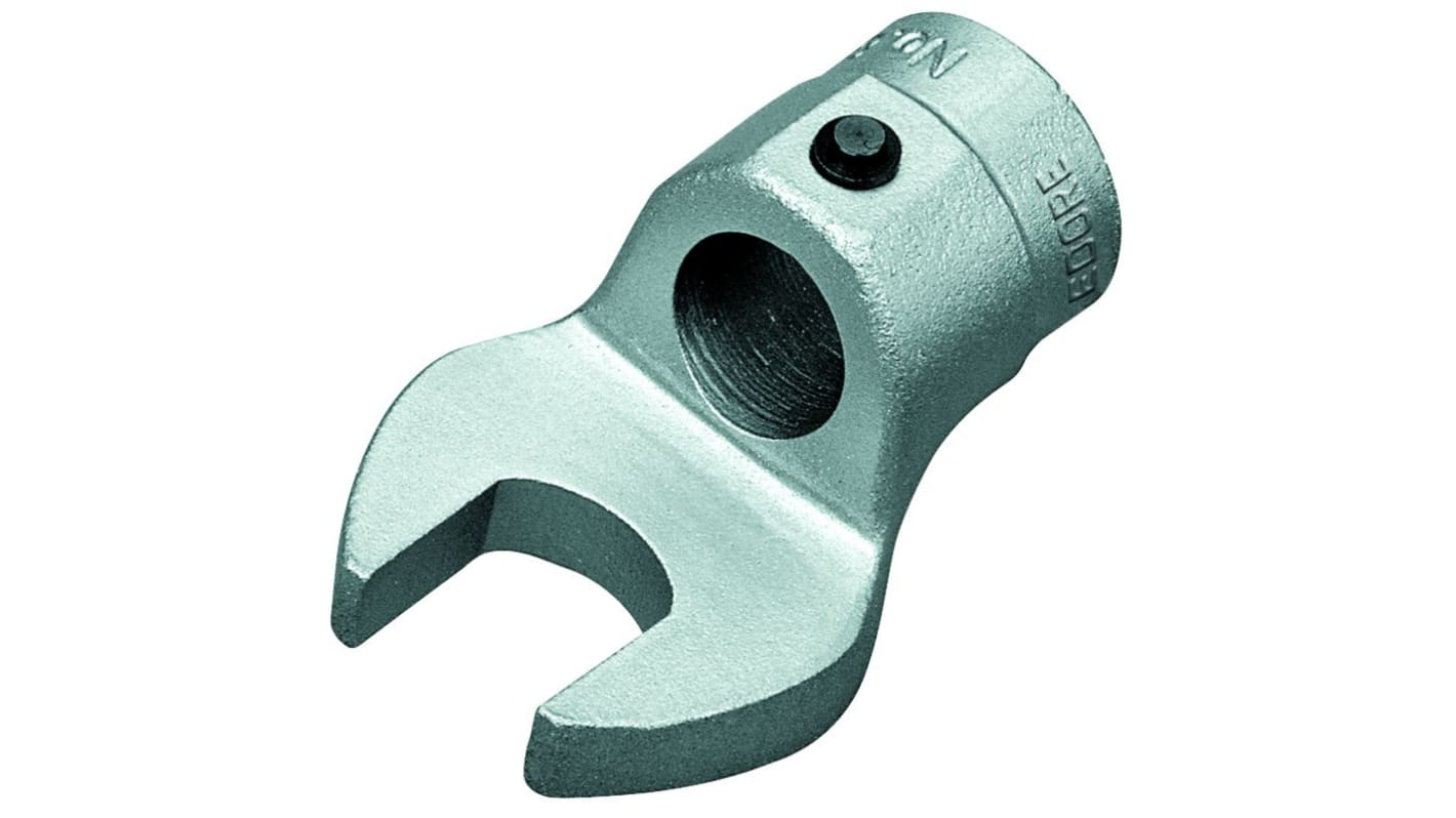 Gedore 8791 Series Spanner Head, 9 mm, Chrome Finish