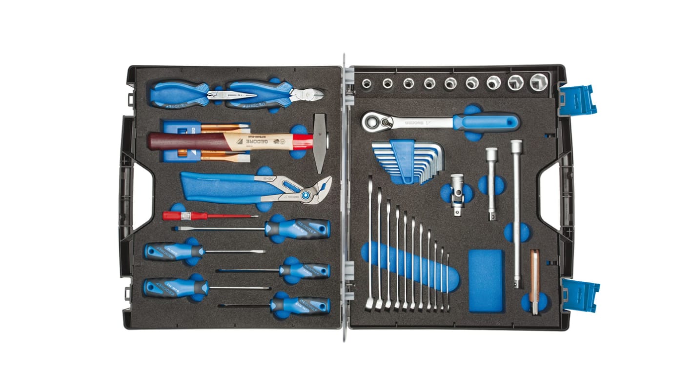 Gedore 49 Piece Maintenance Tool Kit with Case