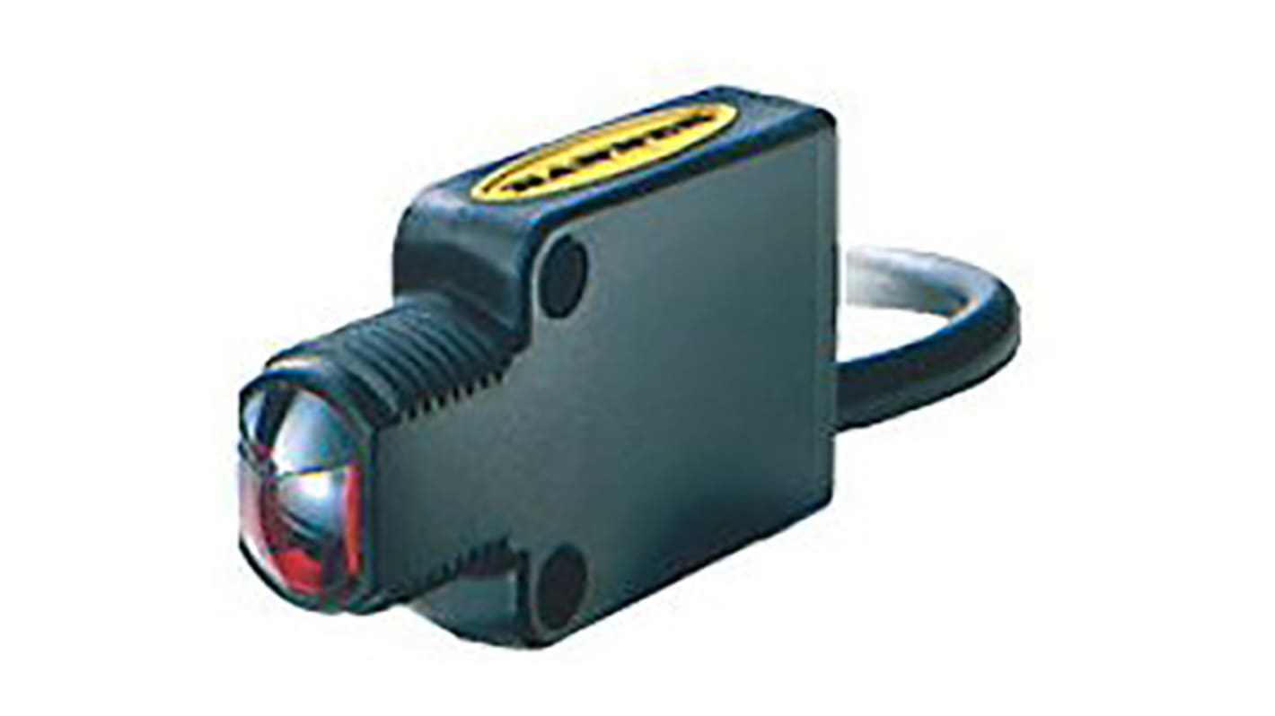 Banner Convergent Photoelectric Sensor, Barrel Sensor, 20 mm Detection Range