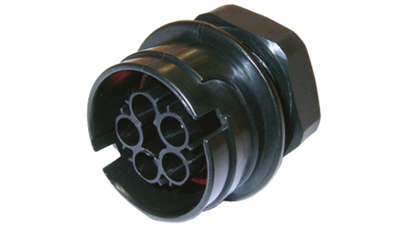 Techno, TH406 Nylon 66 Terminal Block Housing, Panel Mount