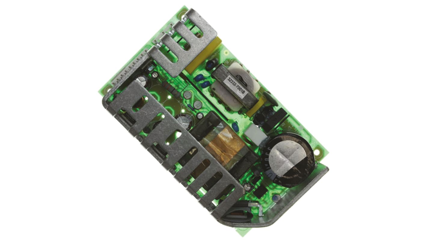 SL POWER CONDOR Embedded Switch Mode Power Supply SMPS, GLM75-24G, 24V dc, 75W, 1 Output, 90 → 264V ac Input