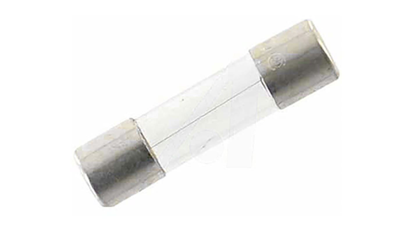 Fusible de cartucho de cristal Eaton, 250V ac, 6.3A, 5 x 20mm, acción retardada