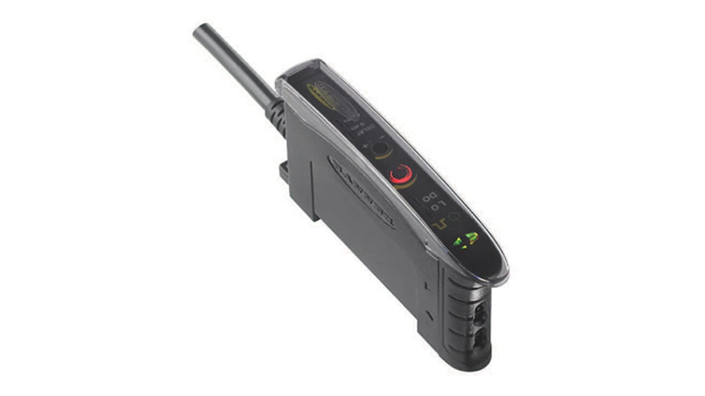 Sensore per fibre ottiche Banner, NPN-PNP, Plastica, 10 → 30 V c.c., IP50