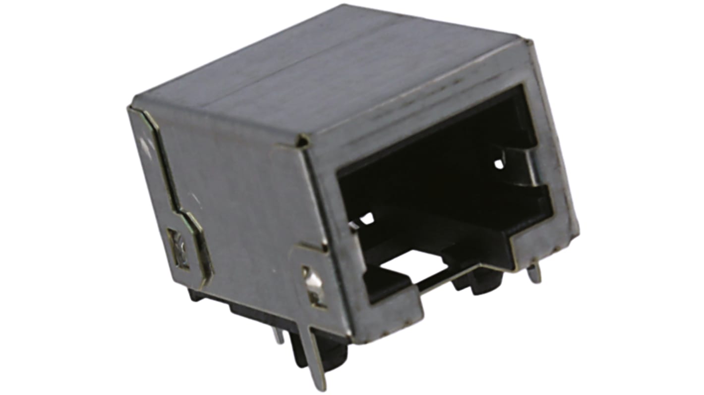 Molex RJ45超五类接口, THT安装, 8P8C路, 直角, 85505系列