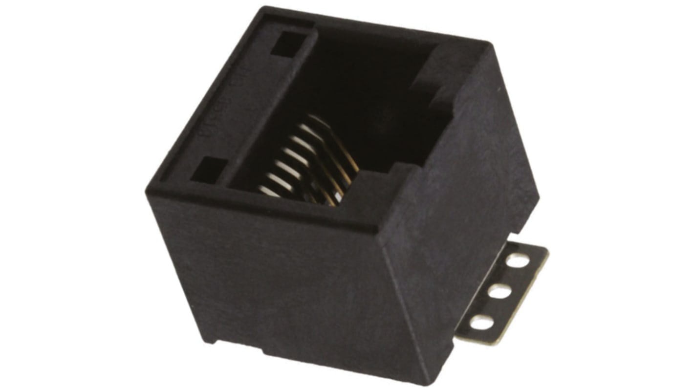 Molex RJ45三类接口, SMT安装, 8P8C路, 直向, 85513系列