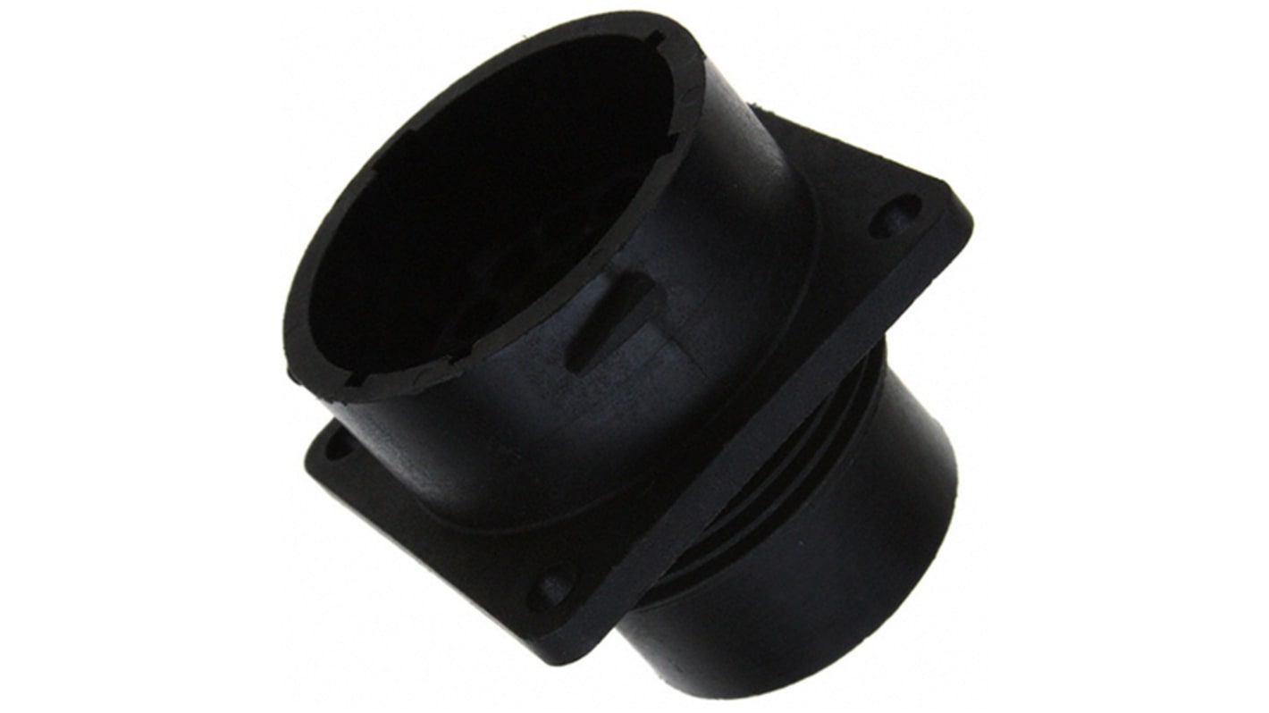 Souriau, UTP 23 Way Wall Mount MIL Spec Circular Connector ReceptacleBlack, Pin Contacts,Shell Size 18, Bayonet