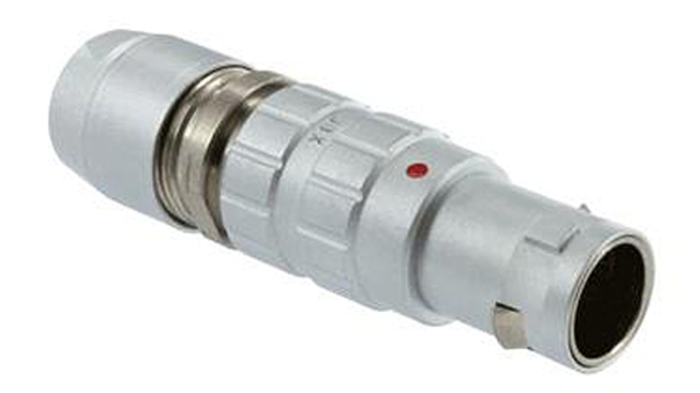 Souriau Connector, 7 Contacts, Cable Mount, Plug, Male, IP40, JBX Series