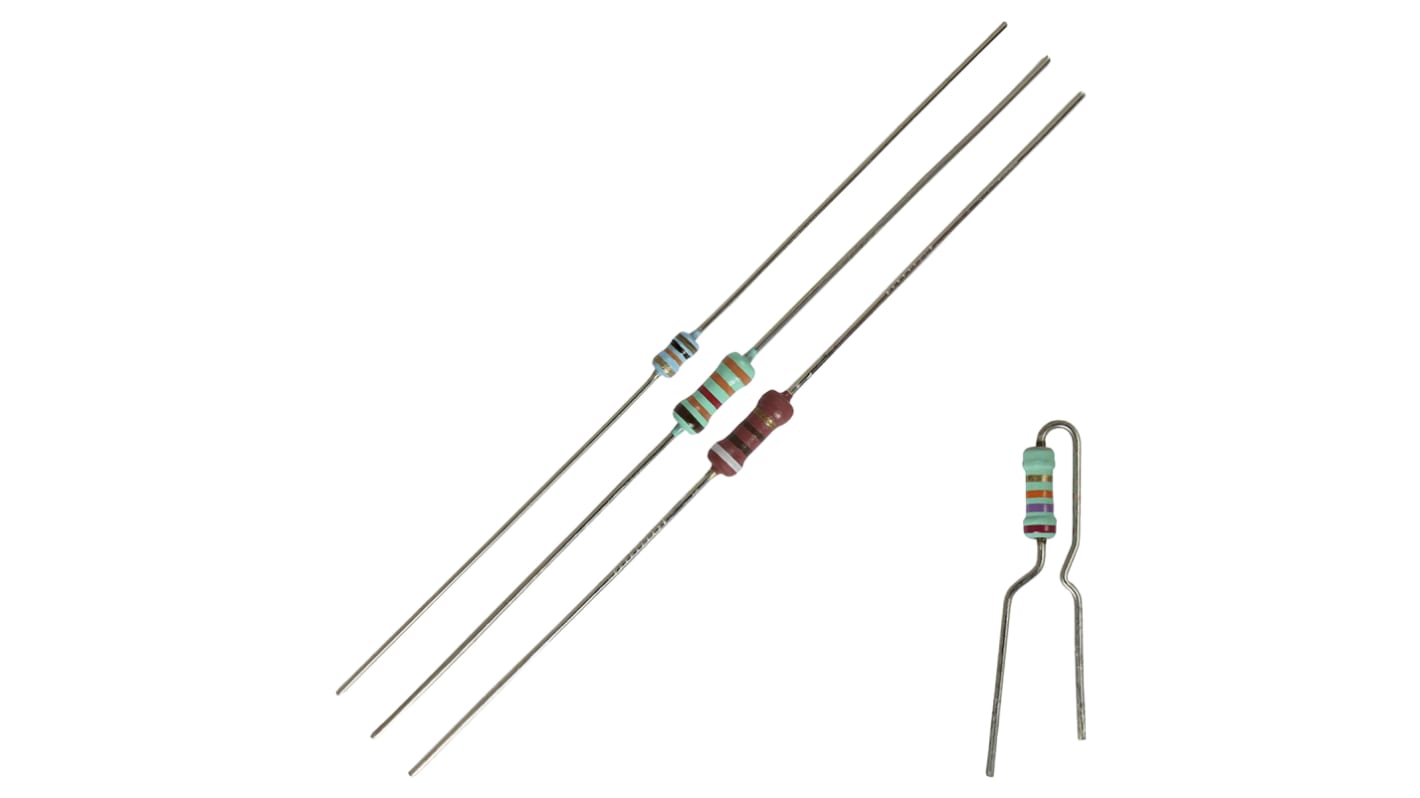 Vishay 68.1kΩ Metal Film Resistor 0.5W ±1% SFR16S0006812FR500