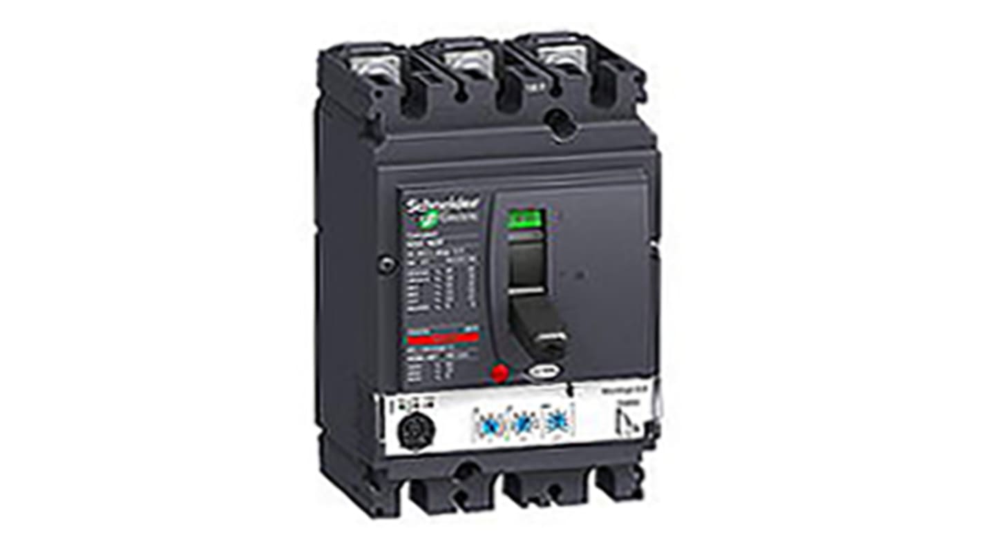 Schneider Electric LV4, Leistungsschalter MCCB 3-polig, 160A / Abschaltvermögen 85 kA 690V, Fest, L. 161mm