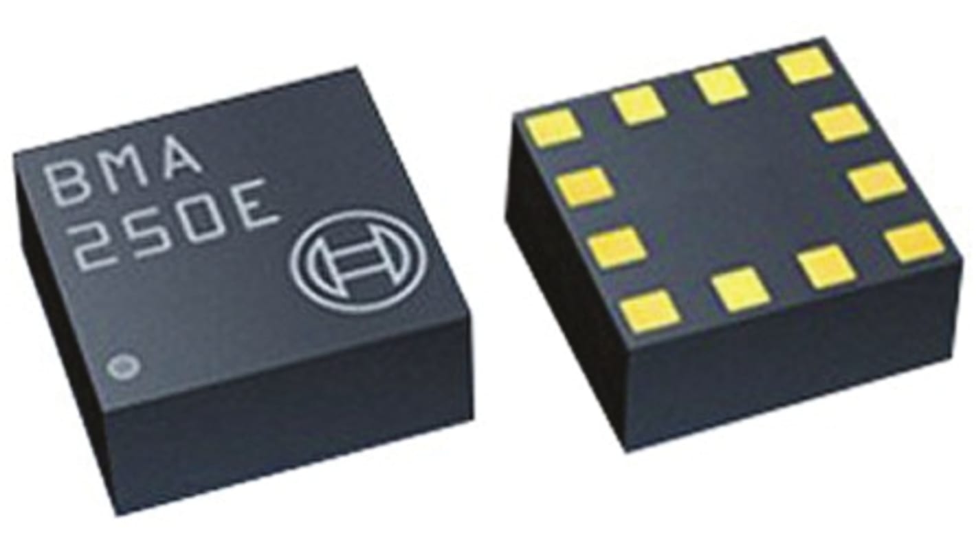 Bosch Sensortec 3-Axis Surface Mount Sensor, LGA, I2C, SPI, 12-Pin