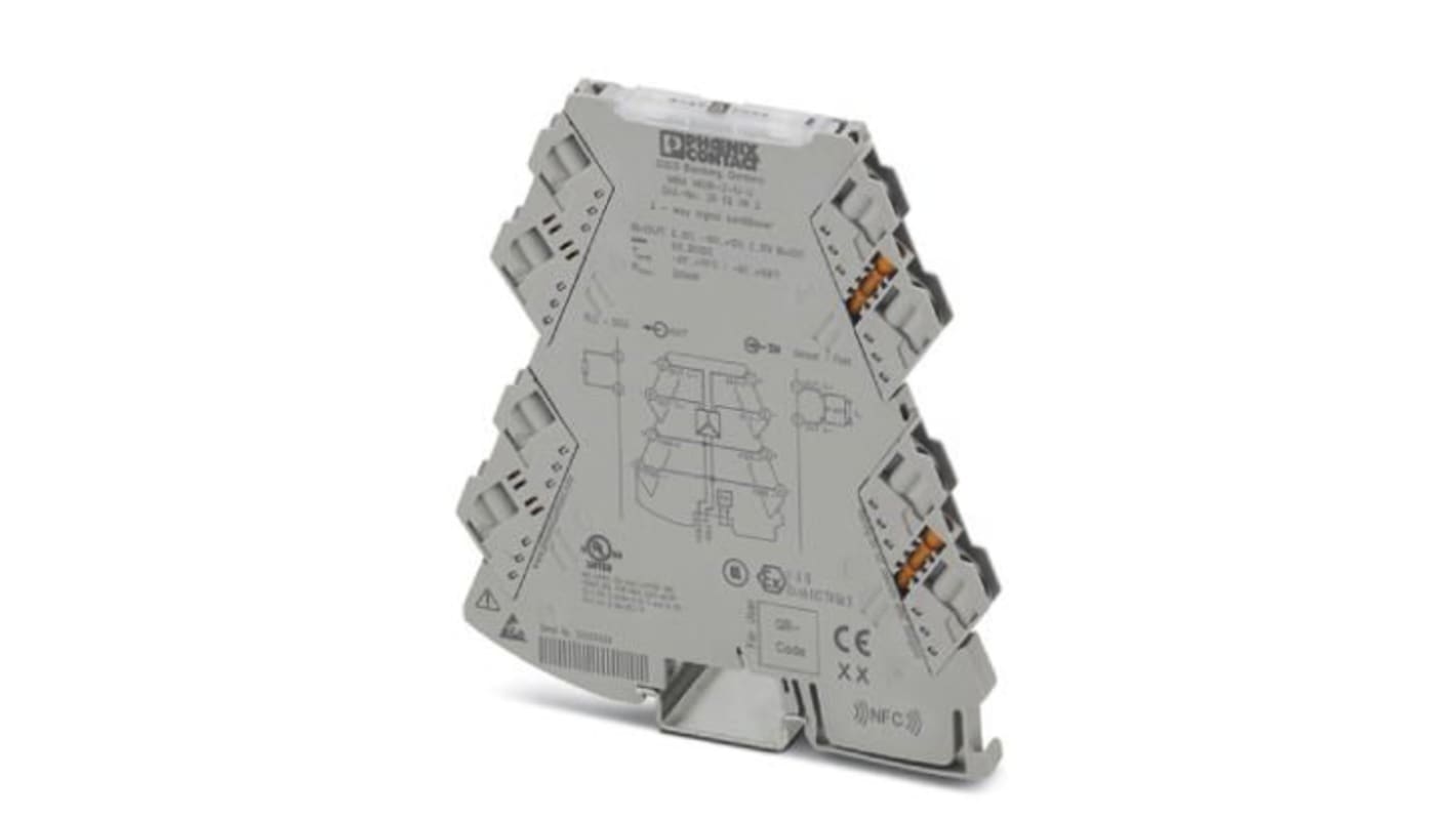 Phoenix Contact MINI MCR Series Signal Conditioner, Voltage Input, Voltage Output, 9.6 → 30V dc Supply