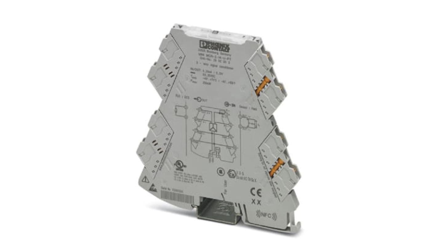 Phoenix Contact MINI MCR Series Signal Conditioner, Current Input, Voltage Output, 9.6 → 30V dc Supply