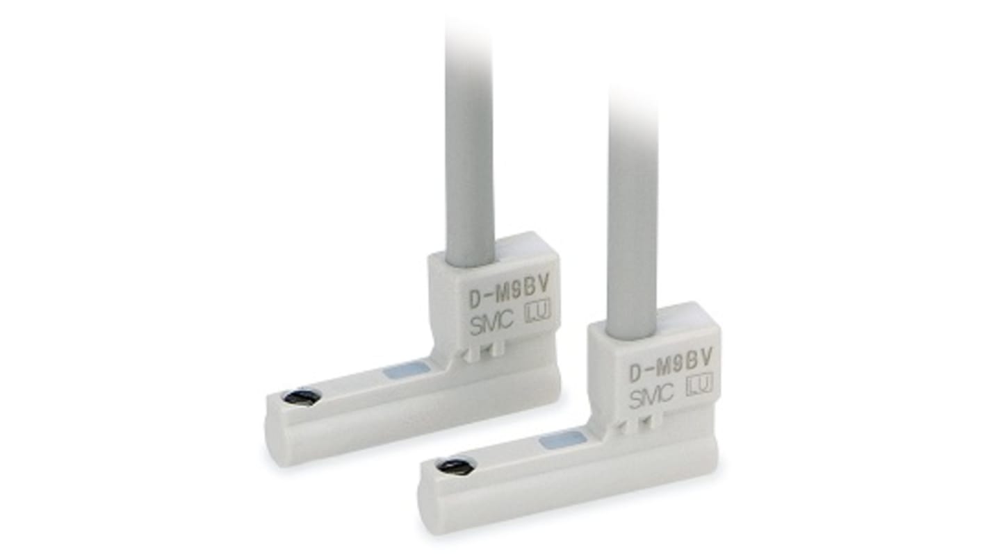 SMC Solid State Auto Switch, D-M9P Series with LED indicator
