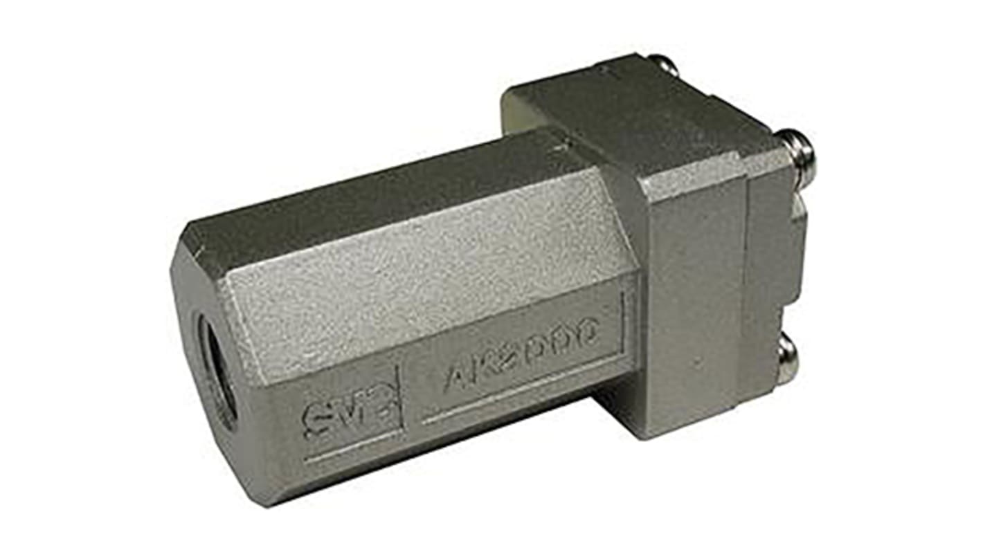 SMC 逆止弁, AKシリーズ, 0.02 to 1MPa, AK2000-N02 | RS