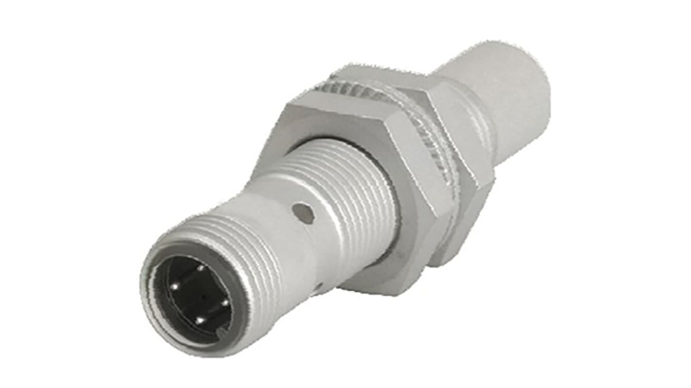 Turck Inductive Barrel-Style Proximity Sensor, M12 x 1, 10 mm Detection, PNP Output, 10 → 30 V dc, IP68