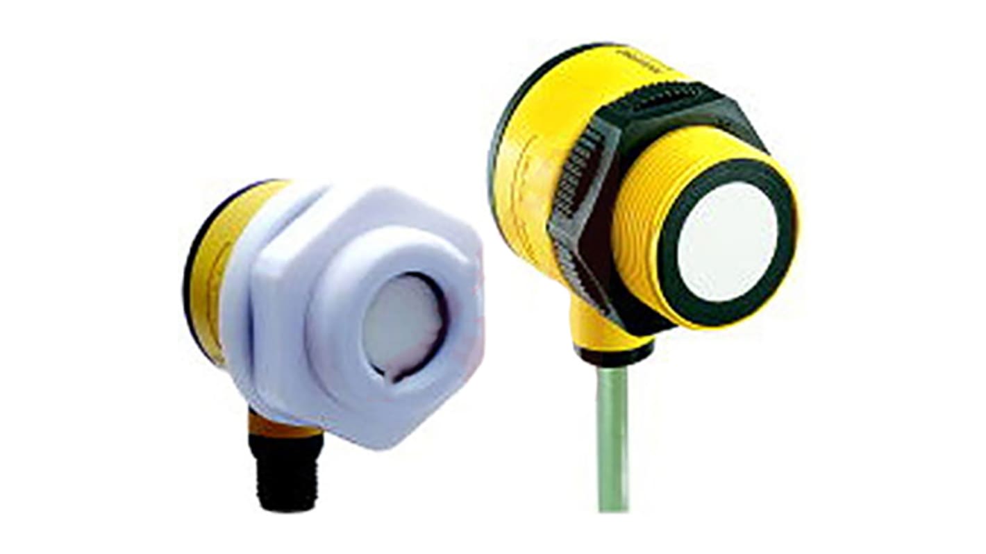 Banner Ultrasonic Barrel Proximity Sensor, M30, 1 m Detection 0-10 V, 15 → 24 V dc