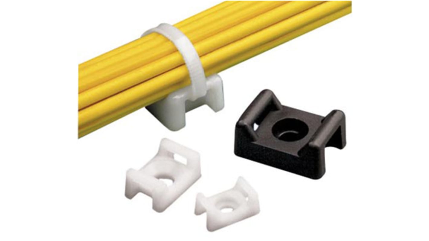 Panduit Natural Cable Tie Mount 16 mm x 22.3mm, 76mm Max. Cable Tie Width