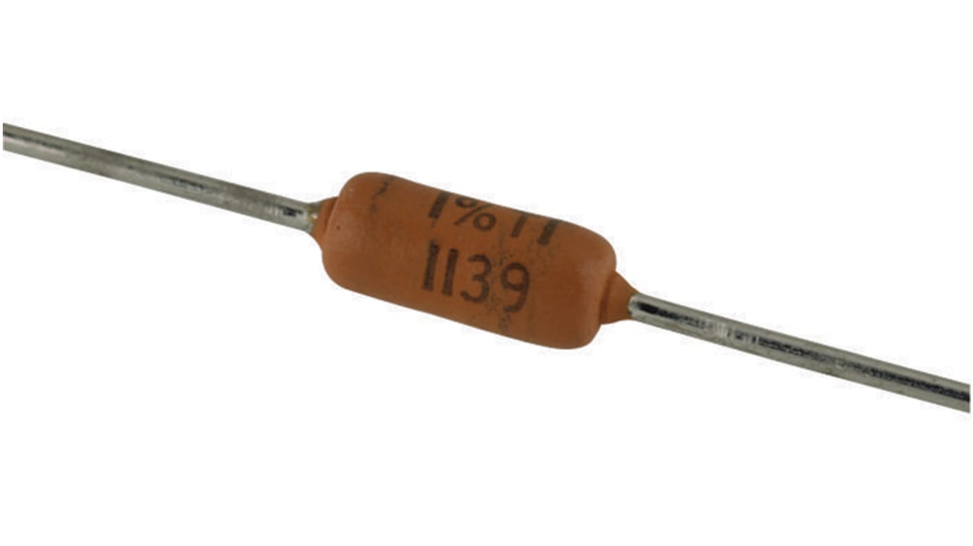 Vishay 金属膜电阻, 499Ω, 2W, ±1%容差, ±100ppm/°C, CPF系列