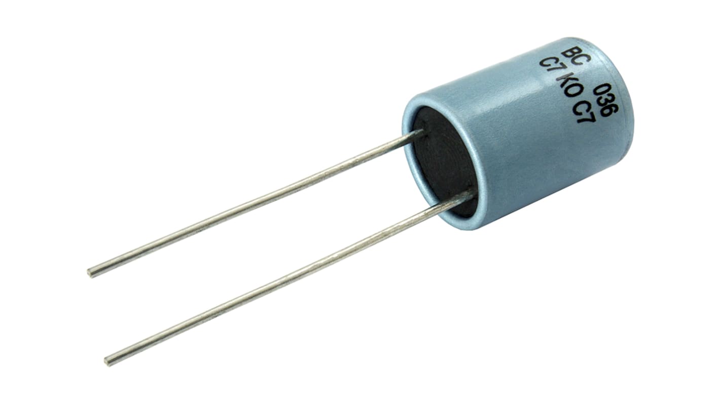 Vishay 100μF Electrolytic Capacitor 50V dc, Through Hole - MAL203690109E3