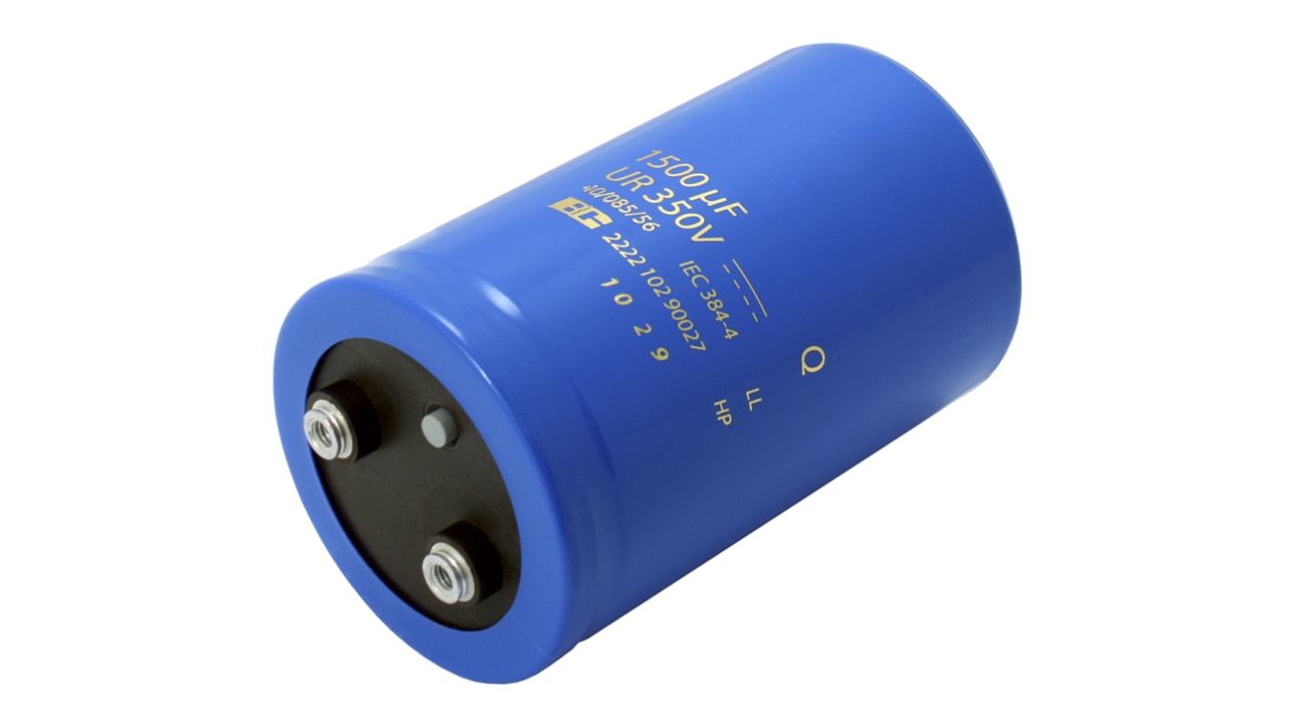 Vishay 2200μF Electrolytic Capacitor 400V dc, Screw Mount - MAL210446222E3