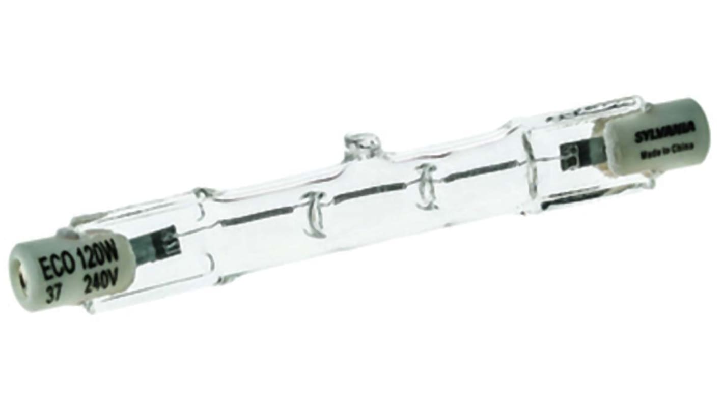 Sylvania 120 W Linear Halogen Lamp R7s, 240 V ac, 12mm
