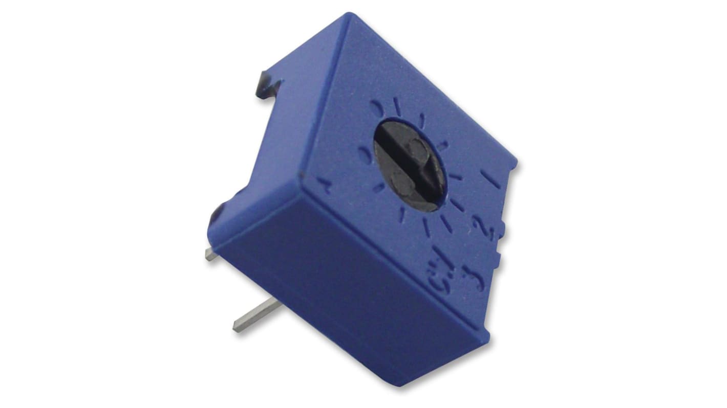 25kΩ, Through Hole Trimmer Potentiometer 0.5W Side Adjust Vishay, 63