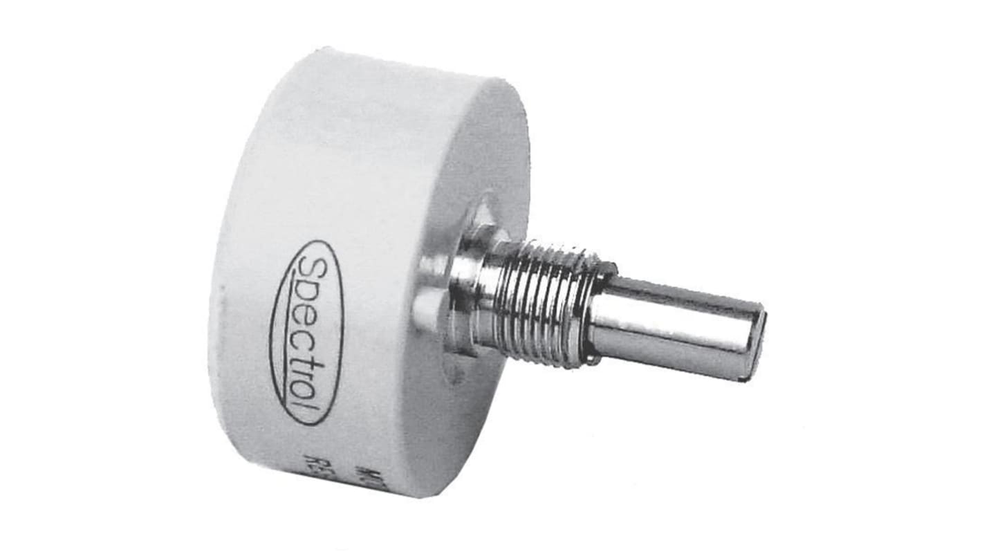 Vishay 132 2kΩ Rotary Potentiometer Continuous-Turns 1-Gang Bushing Mount, 132-0-0-202
