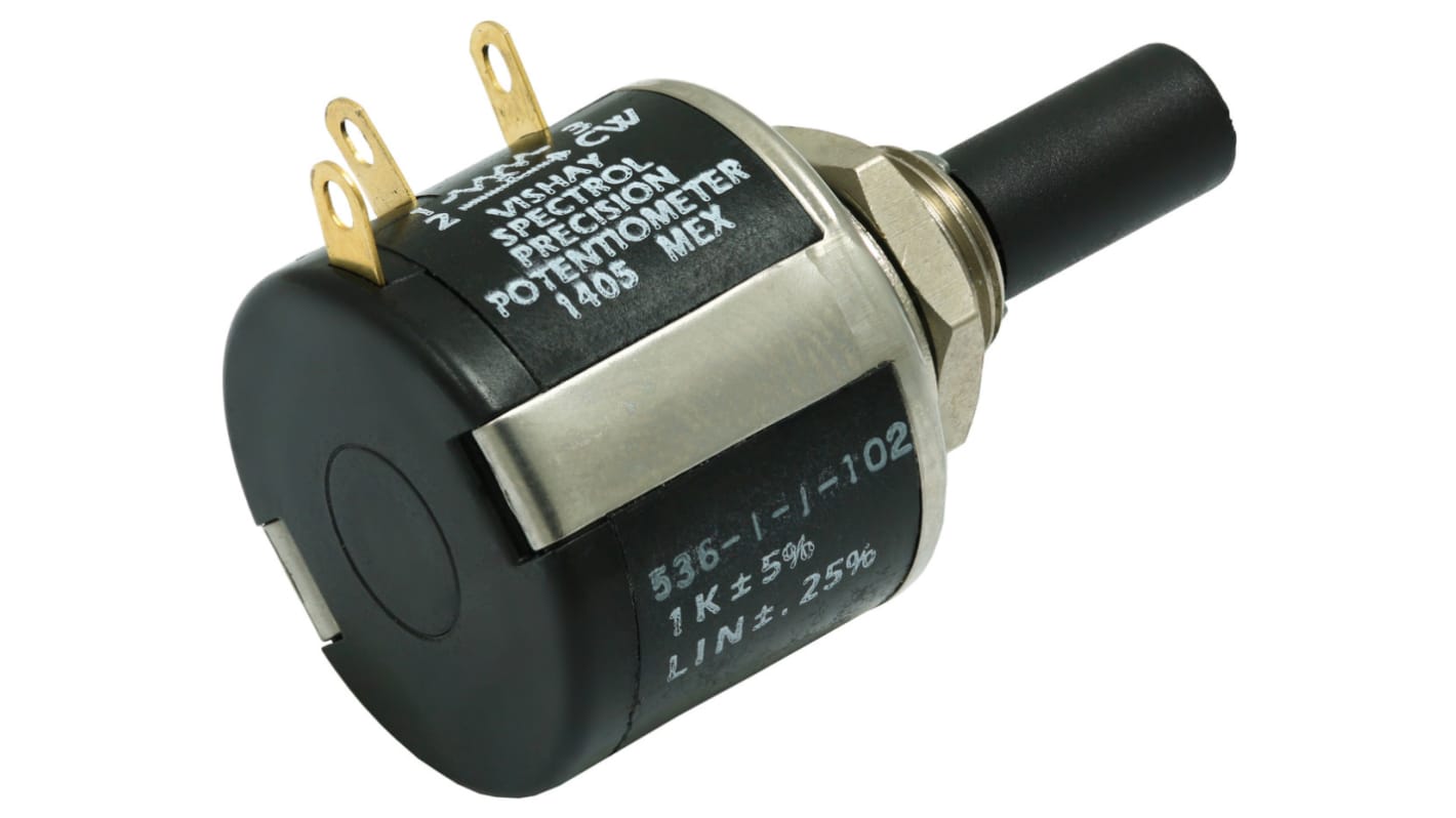 Vishay 535 Potentiometer Panel Mount, 1535-0083