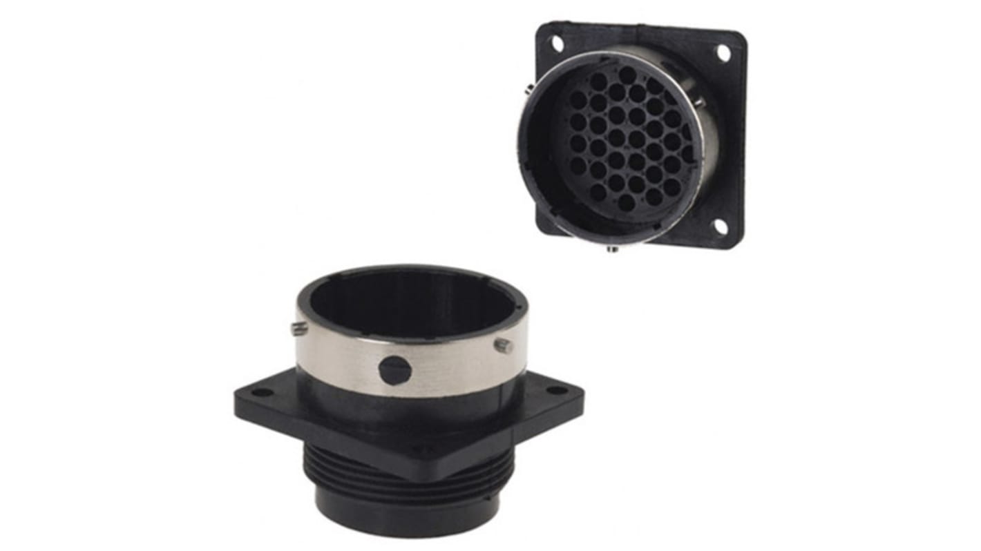 Souriau Sunbank by Eaton Circular Connector, 35 Contacts, Flange Mount, Plug, Male, IP65, UTG Series