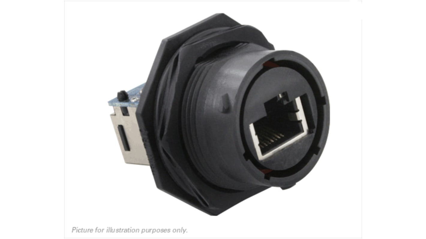 Souriau UTS Series Female RJ45 Connector