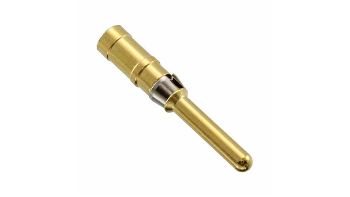 Souriau Male Crimp Circular Connector Contact, Contact Size 12, Wire Size 16 AWG