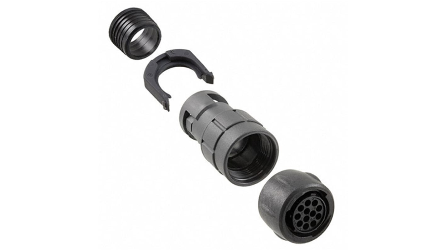 Souriau Circular Connector Contact, 12 Contacts, Cable Mount, UTS Series
