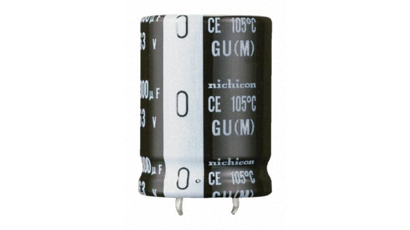 LGU2G121MELZ | ニチコン 120μF,400V dc コンデンサ, スルー LGU2G121MELZ | ニチコン 120μF,400V dc コンデンサ, スルー